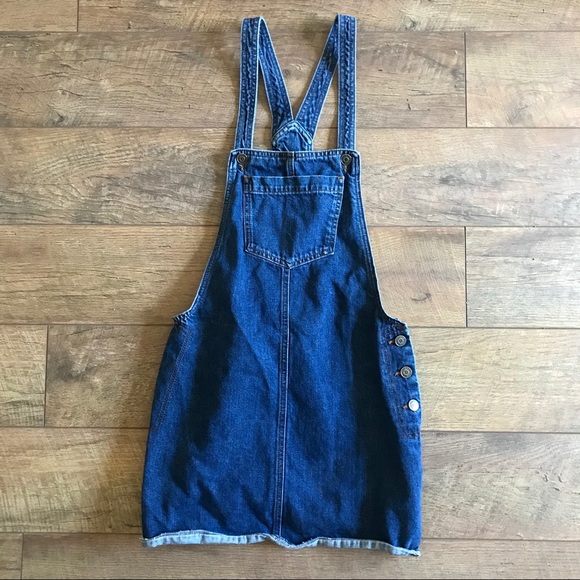 Topshop Dresses & Skirts - Topshop Overall Jean Dress